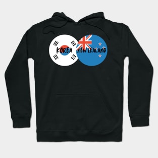 Korean New Zealander - Korea, New Zealand Hoodie